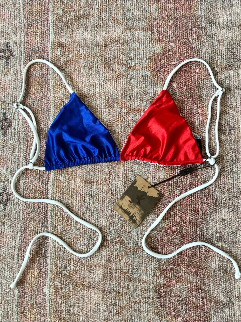 One Teaspoon Reversible Triangle Bikini Top